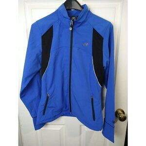 New Balance Blue and Black Full-Zip Athletic Jacket